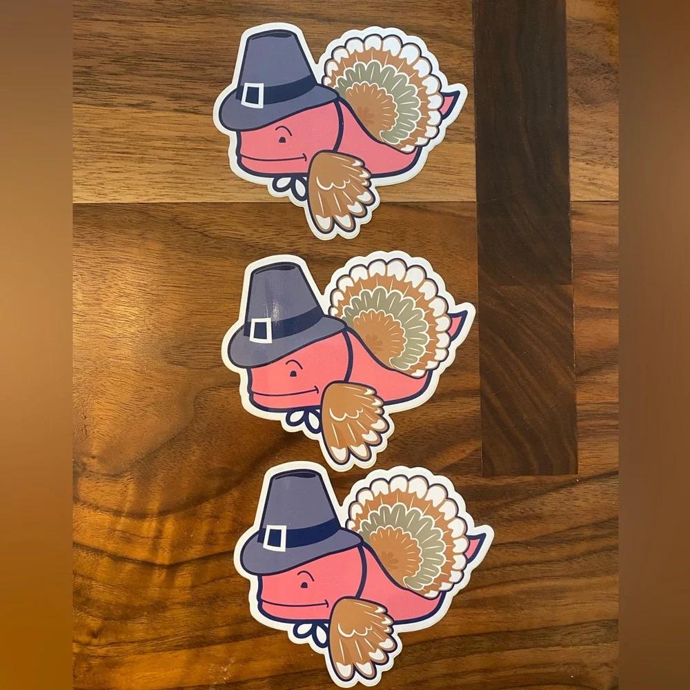 Vineyard Vines Thanksgiving stickers - Picture 1 of 2